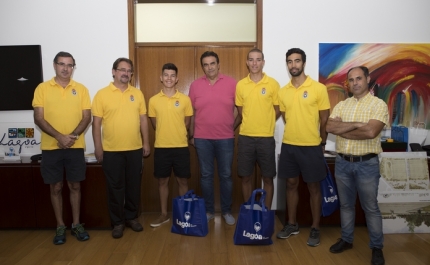 Executivo Municipal recebeu Atletas do GDL que vão ao Campeonato do Mundo de Patinagem