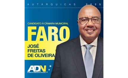 Autárquicas: Candidato do ADN a Faro propõe medidas «exequíveis» para problemas de mobilidade