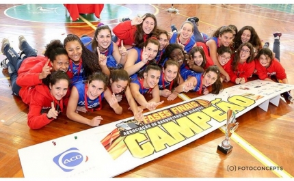 ACD FERRAGUDO É CAMPEÃ DO ALGARVE DE BASQUETEBOL EM SUB 16 FEMININOS