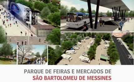 OBRA DE CONSTRUÇÃO DO ESPAÇO MULTIUSOS DO PARQUE DE FEIRAS E MERCADOS DE SB MESSINES COMEÇA NO DIA 12 DE JUNHO 