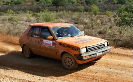 João Monteiro no Rali Vila do Bispo 2016