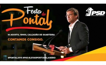 Passos Coelho regressa hoje à Festa do Pontal, agora como líder da oposição