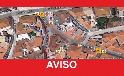 REABILITAÇÃO DO EDIFÍCIO DO FORNO, EM SILVES, OBRIGA A CONSTRANGIMENTO DE CIRCULAÇÃO E ESTACIONAMENTO 