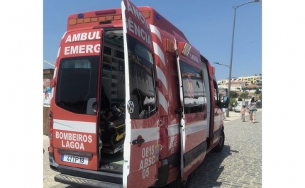 Estação Salva-vidas efetua resgate médico na Praia do Carvalho em Lagoa