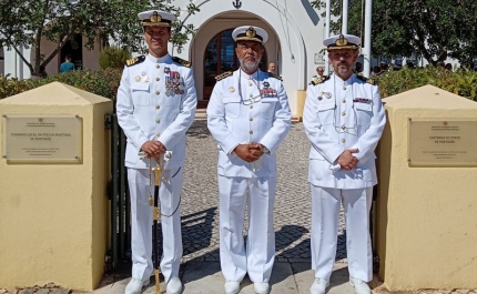 Comandante Bruno Ferreira Rendeiro é o novo Capitão do Porto e Comandante Local da Polícia Marítima de Portimão