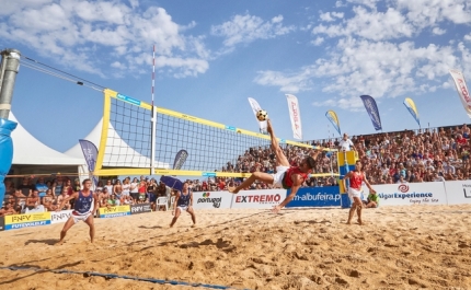 FUTEVOLEI – FINAL DO CAMPEONATO NACIONAL EM LAGOA