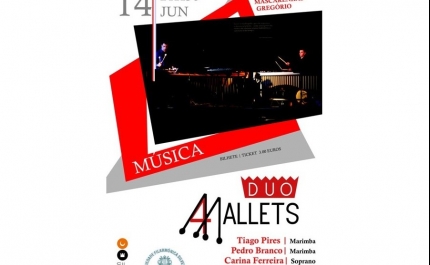 GRUPO DUO4MALLETES APRESENTA-SE NO TEATRO MASCARENHAS GREGÓRIO