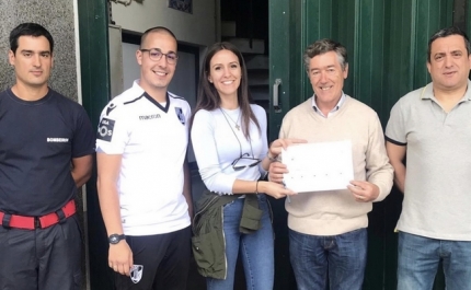 JSD/ALGARVE ENTREGA VALORES ANGARIADOS, EM CAMINHADA, AOS BOMBEIROS VOLUNTÁRIOS DE MONCHIQUE