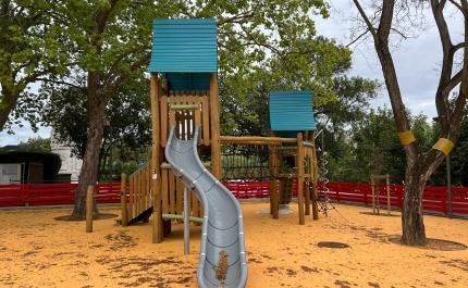 «NOVO» ESPAÇO DE JOGO E RECREIO NO PARQUE MUNICIPAL DE LOULÉ É UM CONVITE À BRINCADEIRA