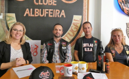 AQUI & ALI - POR NATHALIE DIAS visita o Moto Clube de Albufeira