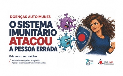 Sociedade Portuguesa de Medicina Interna lança campanha «O sistema imunitário atacou a pessoa errada»