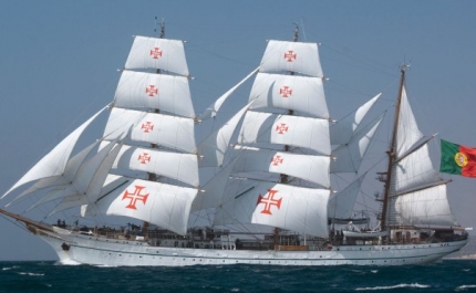 Conheça o Veleiro NRP SAGRES em  Portimão