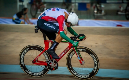 João Martins 14.º no omnium do Mundial júnior