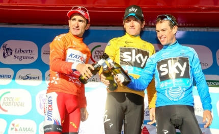 41.ª Volta ao Algarve |  Sky dominadora no Malhão