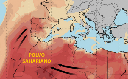 Poeiras do Norte de África chegam hoje a Portugal e ficam pelo menos até sábado