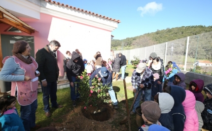 Ministro da Cultura e D.Duarte visitam 2.º Festival das Camélias de Monchique