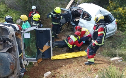 Exercício na A22 - Via do Infante atinge com sucesso os objetivos de teste ao Plano Prévio de Intervenção