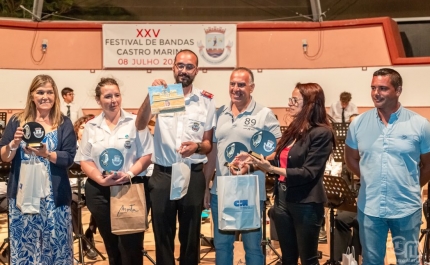 Revelim de St. António, em Castro Marim, recebeu a XXV Edição do Festival de Bandas