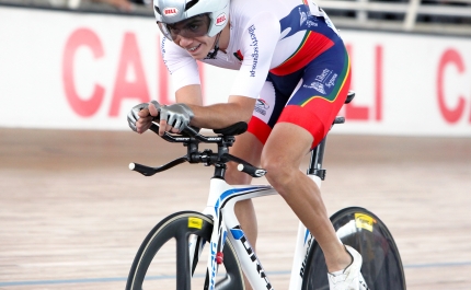 Ivo Oliveira compete na Taça do Mundo de Pista