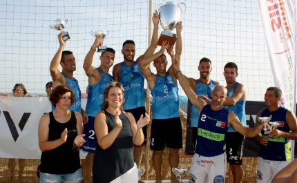  Nelson Pereira e Miguel Pinheiro foram os grandes vencedores da 11.ª edição do Campeonato Nacional de Futevólei 2016