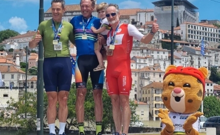 INTERNACIONAIS DO ALMANCILENSE DISPUTAM MUNDIAL DE CICLISMO 