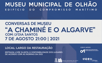 Museu Municipal de Olhão promove sessão sobre chaminé tradicional