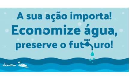 «A sua ação importa: Economize água, preserve o futuro» é o mote da campanha de sensibilização lançada pela Câmara Municipal de Alcoutim