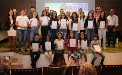 Município de Castro Marim premeia melhores alunos da Escola EB 2,3 com viagem a Roma