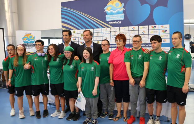 Albufeira recebe Mundial de natação para atletas com Síndrome de Down com Portugal na luta pelas medalhas
