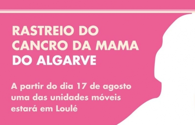 RASTREIO DO CANCRO DA MAMA (GRATUITO) EM LOULÉ