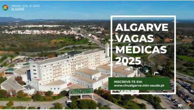 ULS Algarve promove campanha de vagas para contratação de médicos