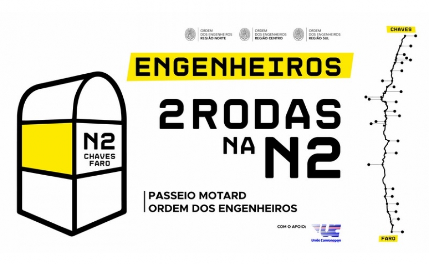 Engenheiros reúnem-se para percorrer a N2 