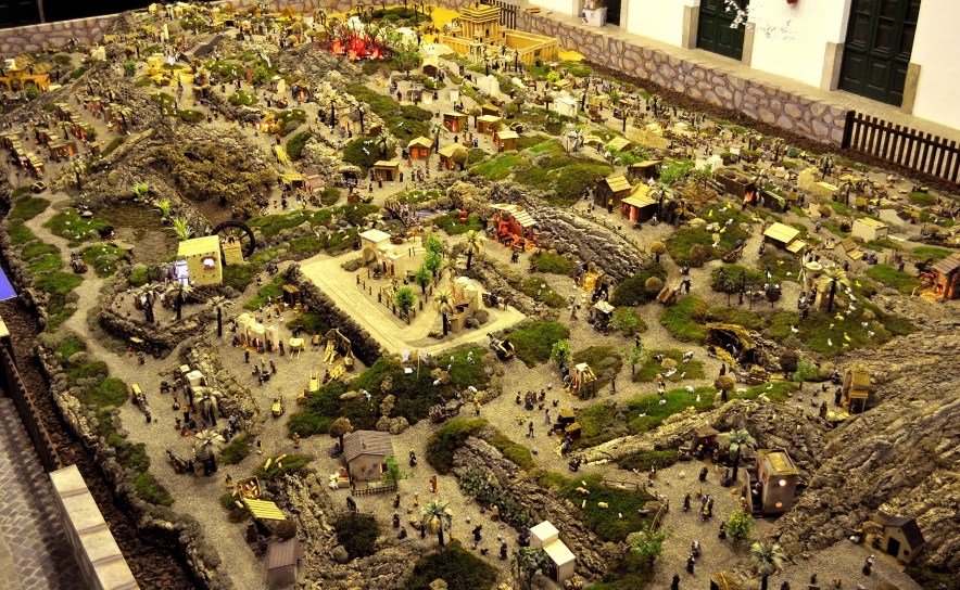 Presépio gigante de Vila Real de Santo António com recorde de visitantes