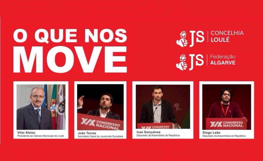 Três Deputados Jovens falam em Loulé sobre «O QUE NOS MOVE»