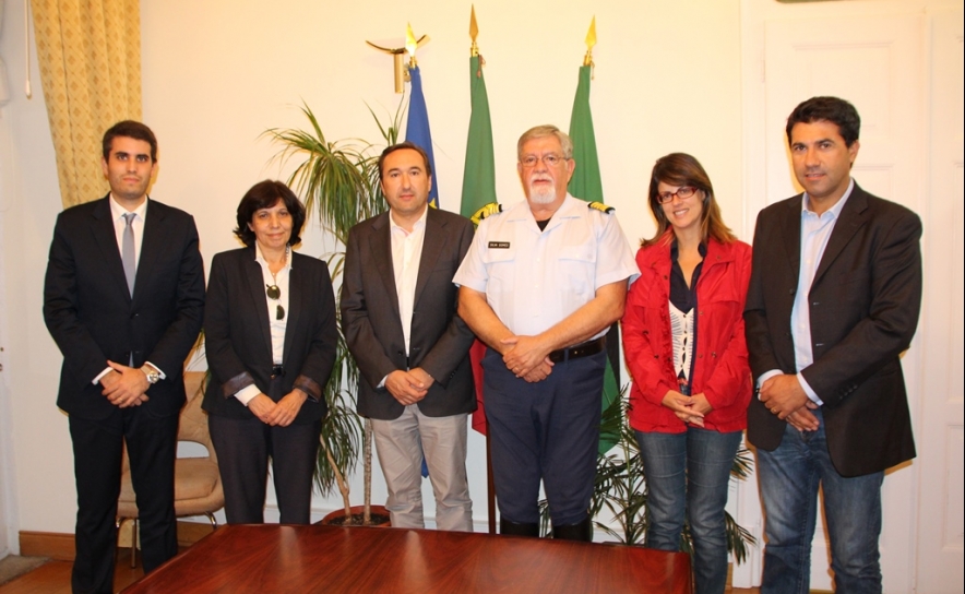 ISABEL ONETO VEIO A SÃO BRÁS DE ALPORTEL PREPARAR A CRIAÇÃO DE UM CONTRATO LOCAL DE SEGURANÇA 