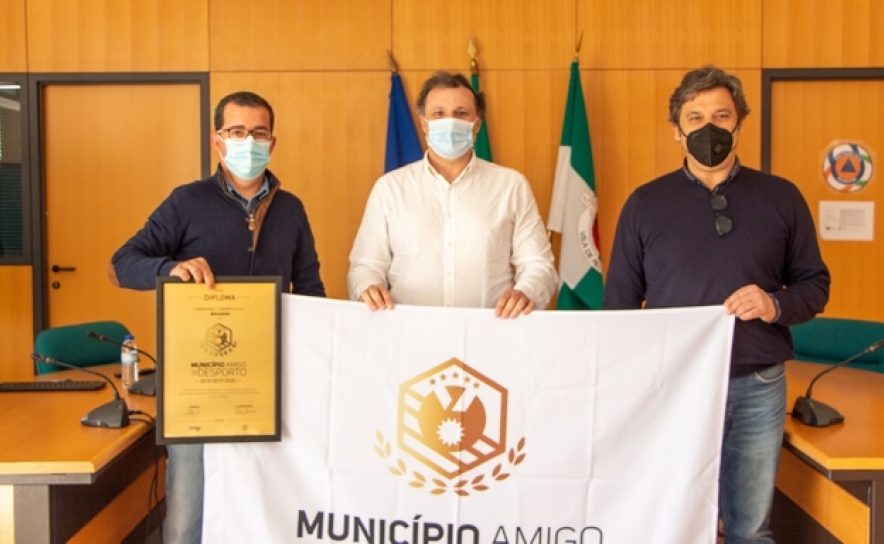 Alcoutim recebe pelo 3ª ano consecutivo a Bandeira «Município Amigo do Desporto»