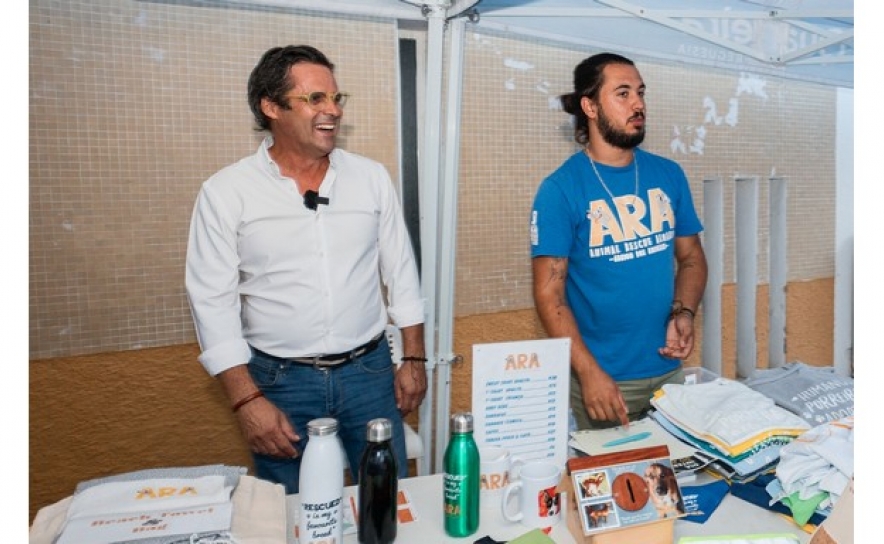 Telmo Pinto, Presidente da JF Quarteira e João Ferreira Gerente da ARA        
