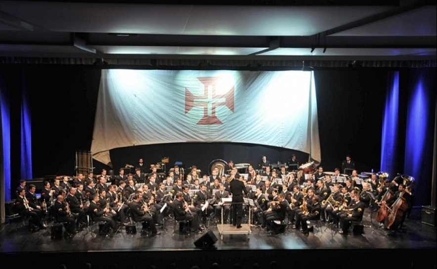Banda da Armada Portuguesa chega ao palco do Cineteatro São Brás no dia 10