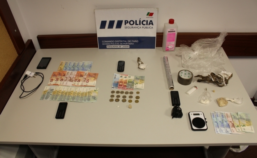 Detenção de 3 suspeitos numa Operação de combate ao tráfico de produtos estupefacientes