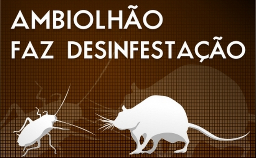 Ambiolhão procede a campanha  de desinfestação contra ratos e baratas