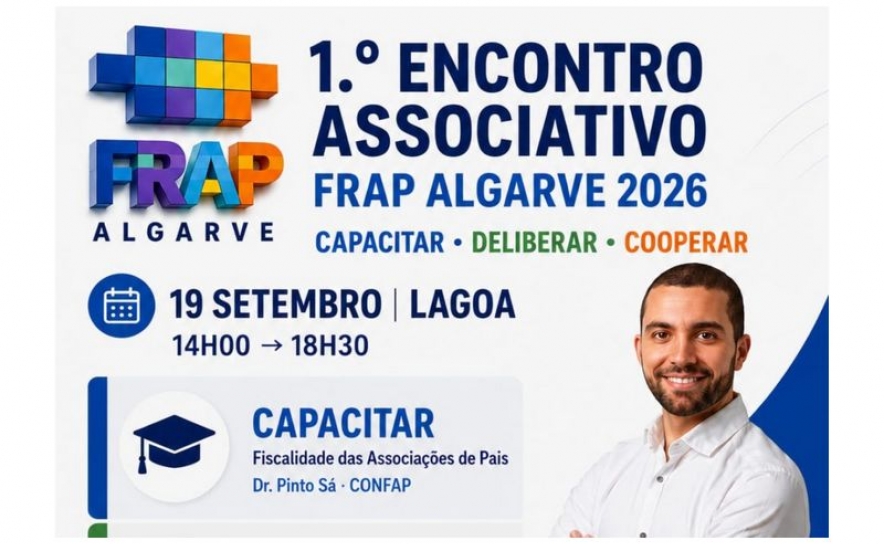 I Encontro Associativo FRAP Algarve reúne Associações de Pais, parceiros e comunidade em Lagoa 