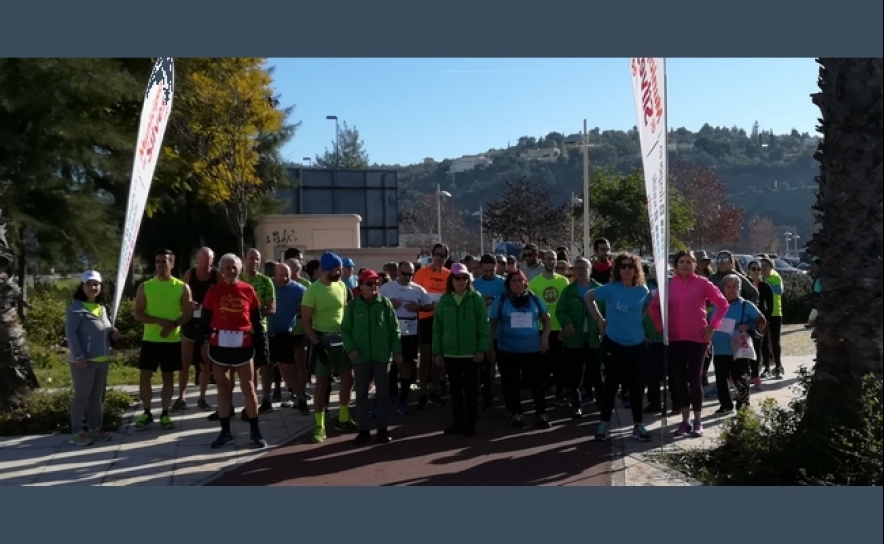 OITO DEZENAS DE ATLETAS PARTICIPARAM NA «CORRIDA 4 ESTAÇÕES» DE INVERNO 