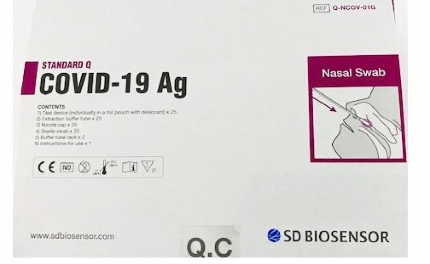 Covid-19: Mais de 100 pessoas assintomáticas comunicaram autoteste positivo ao SNS 24