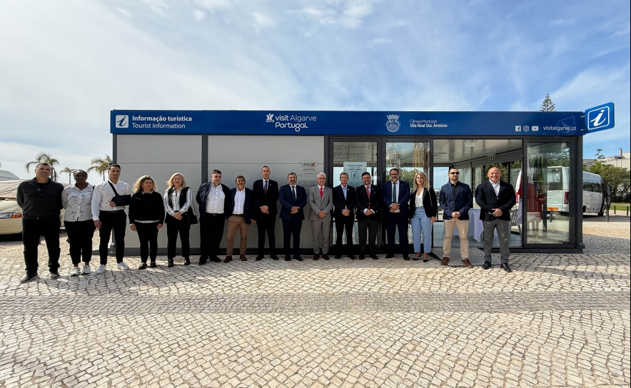 Inauguração do Posto de Turismo de Monte Gordo