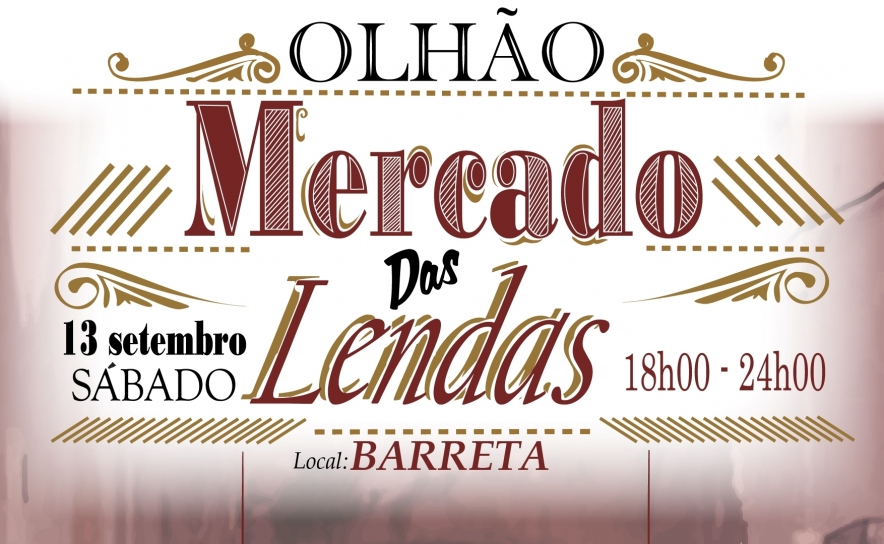 Mercado das Lendas anima  zona da Barreta a 13 de setembro