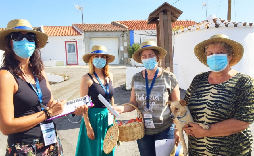 IDOSOS RECEBEM AÇÃO DE SENSIBILIZAÇÃO SOBRE CUIDADOS COM EXPOSIÇÃO SOLAR