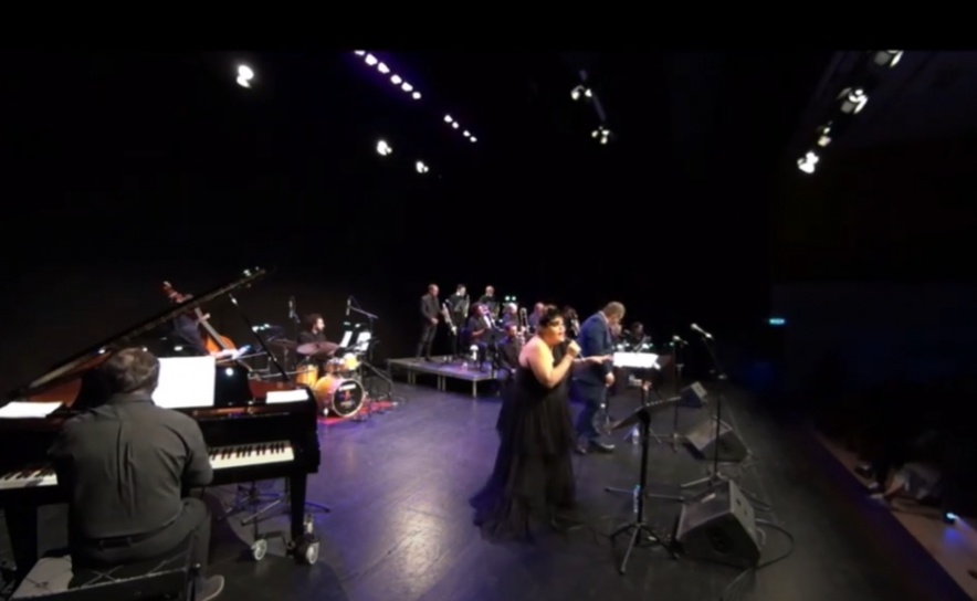 Vânia Fernandes e Orquestra de Jazz do Algarve no Teatro das Figuras em Faro