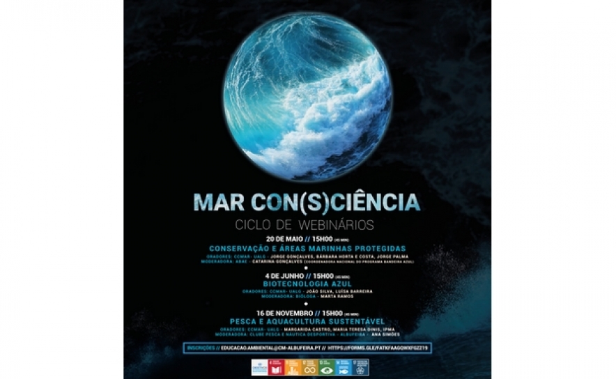 ALBUFEIRA ORGANIZA CICLO DE CONFERÊNCIAS SOB A DESIGNAÇÃO DE «MAR CON(S)CIÊNCIA»