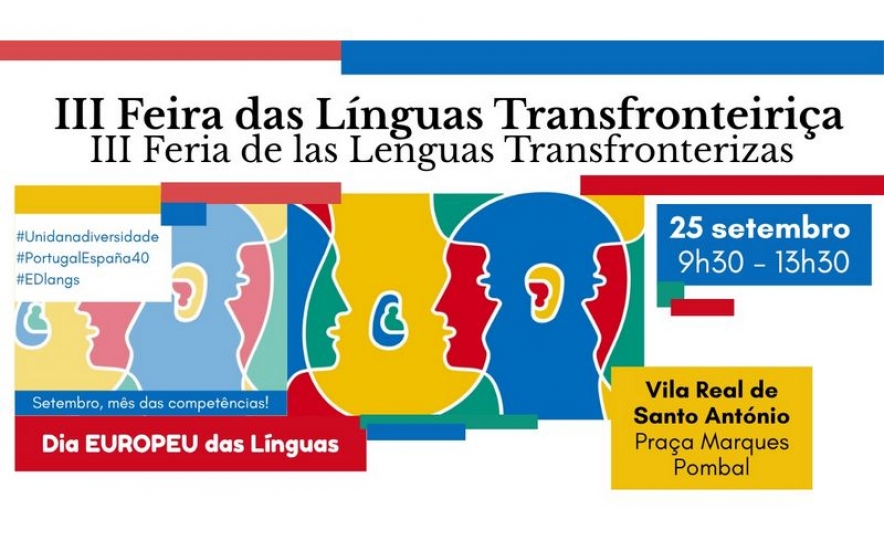 III edição transfronteiriça da Feira das Línguas celebra diversidade linguística e cultural na Eurocidade do Guadiana