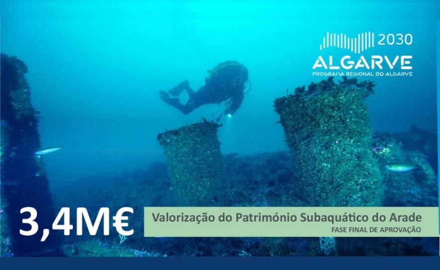 Valorização do Património Subaquático do Arade entra na fase final de aprovação Valorização do Património Subaquático do Arade entra na fase final de aprovação